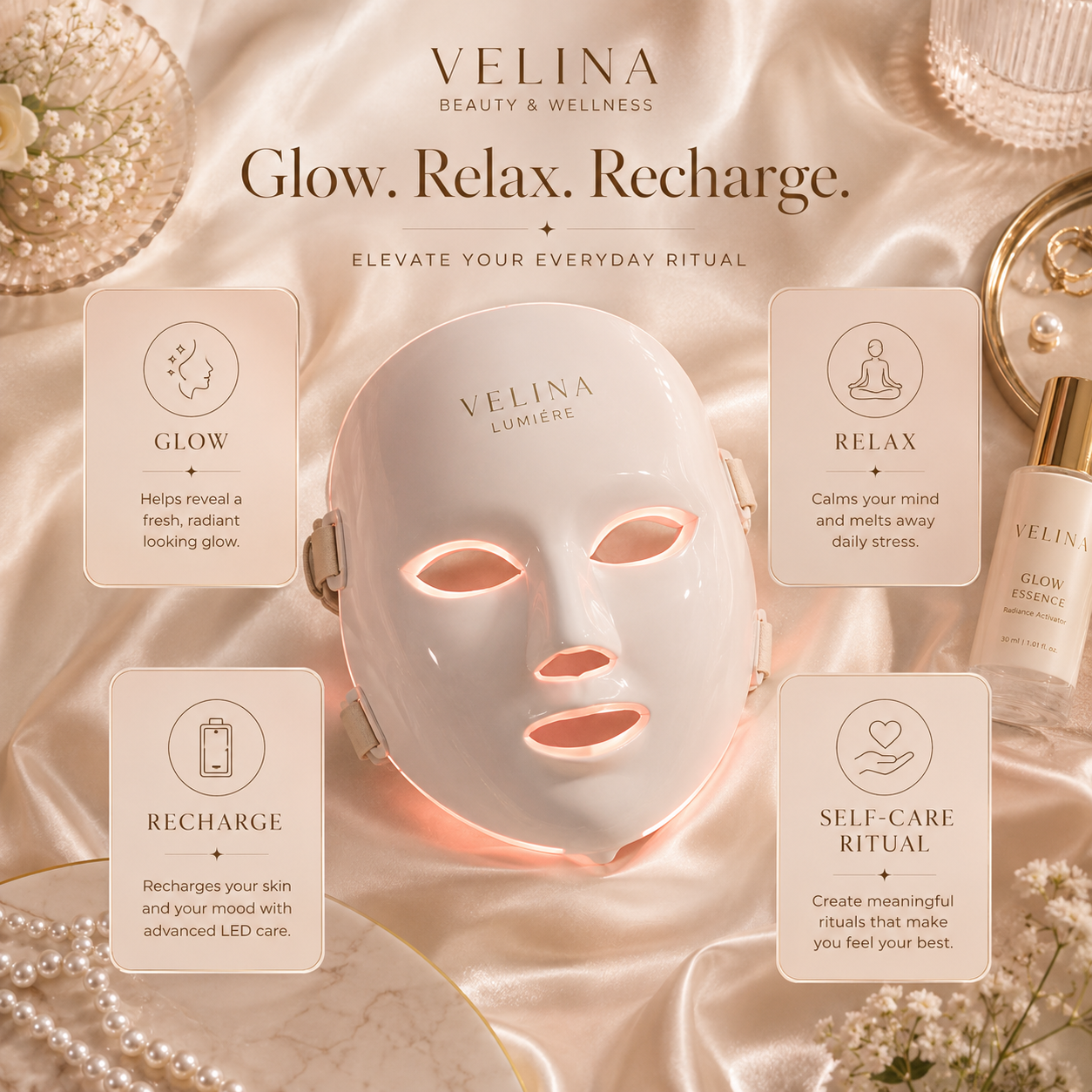 VELINA Lumière Glow Mask