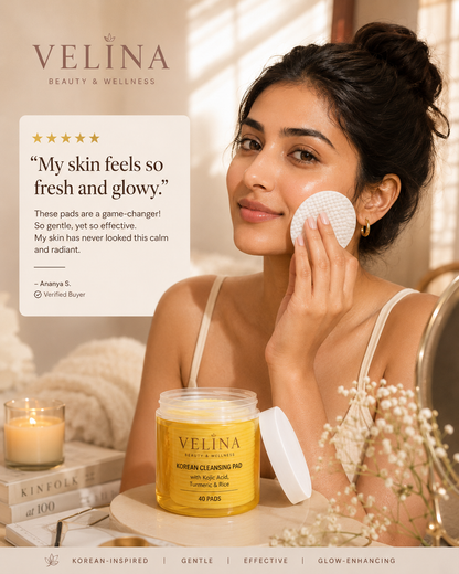 VELINA Glow Reset Cleansing Pads